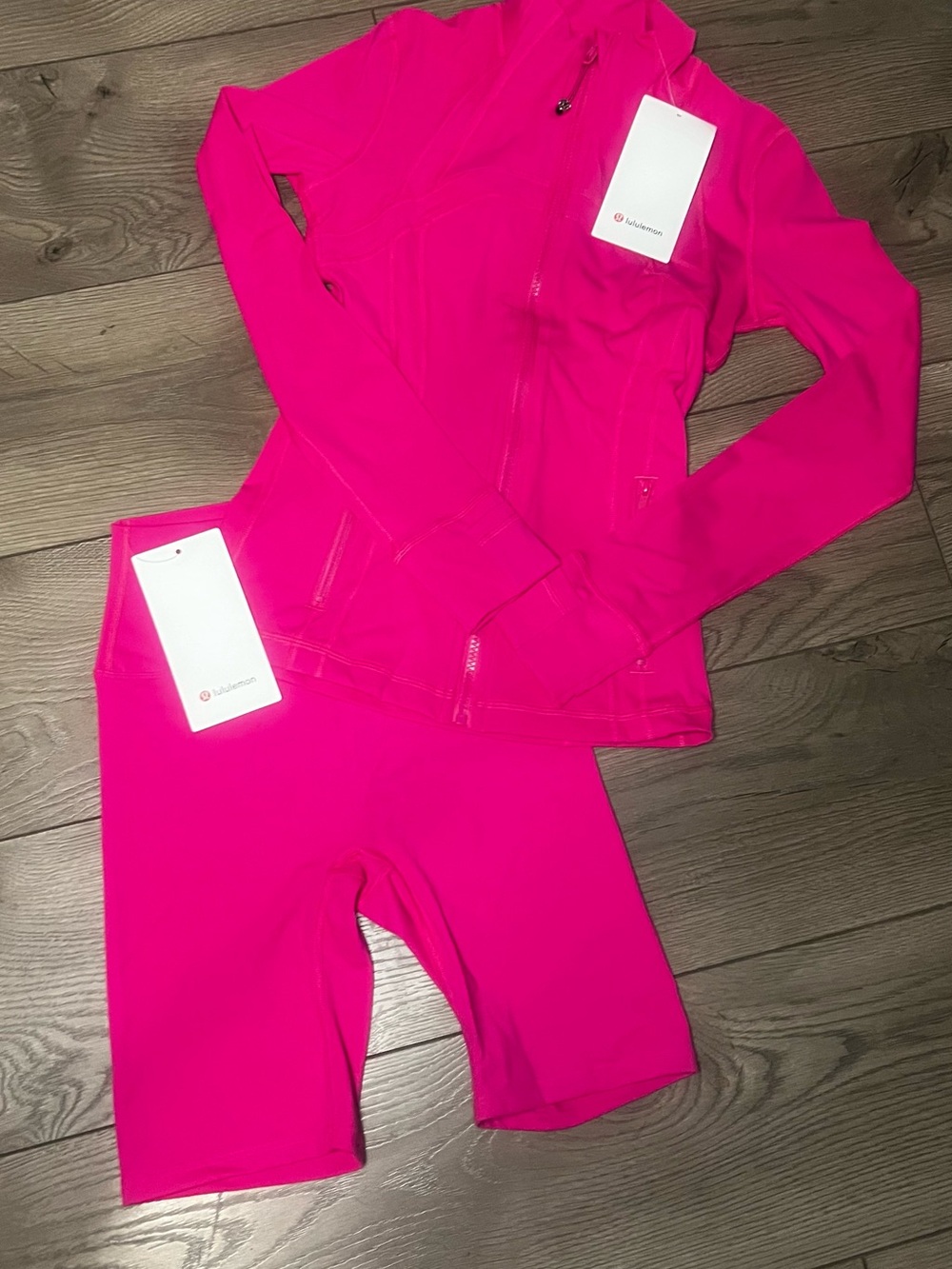 lululemon athletica Kids Bright Hot Pink One-Piece Set